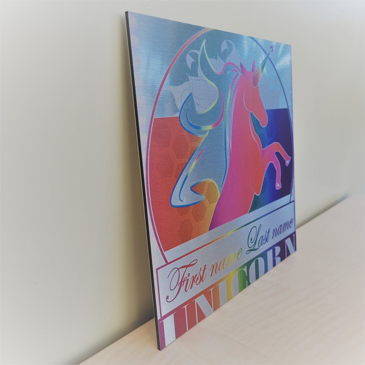 Unieke wanddecoratie met eenhoorn design voor in huis
